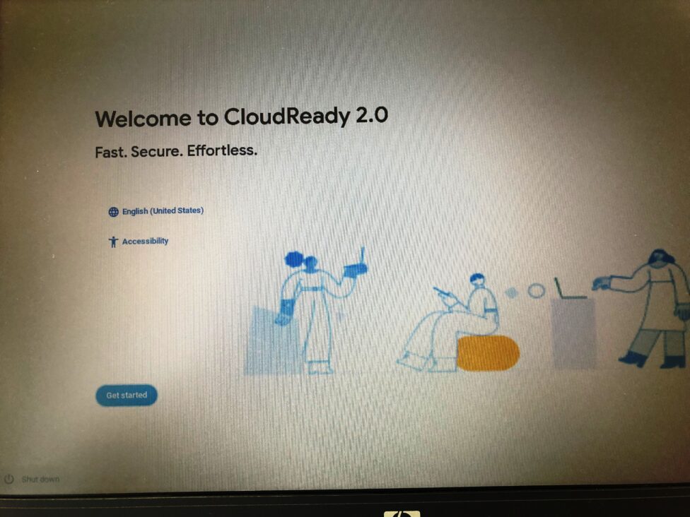 CloudReady2.0が立ち上がる